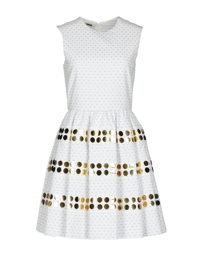 Shop Jourden Kurzes Kleid In White