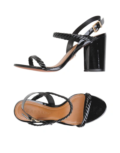 Shop Carrano Sandals In Black