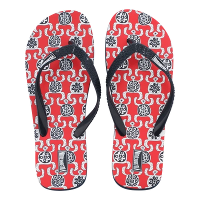 Shop Vilebrequin Accessories - Flip Flop - Shoes - Copp In Red