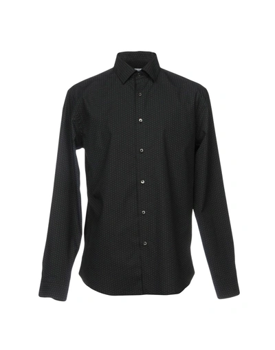 Shop Robert Friedman Patterned Shirt In Black