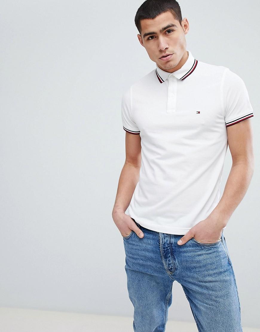 tommy hilfiger pique polo shirt