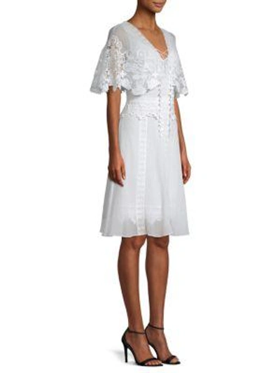 Shop Kobi Halperin Giovanna Lace Dress In White