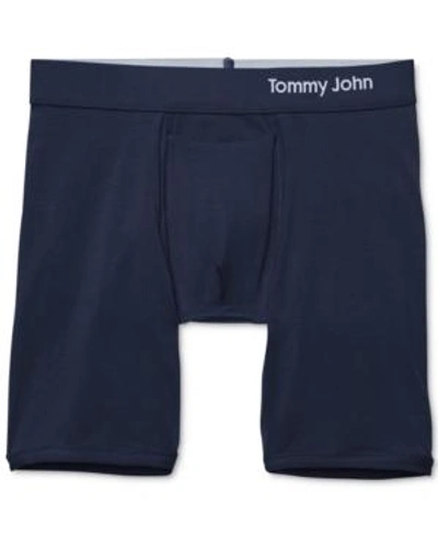 Shop Tommy John Men's Cool Boxer Briefs In Navy