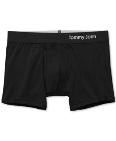 Shop Tommy John Men's Cool Trunks In Black