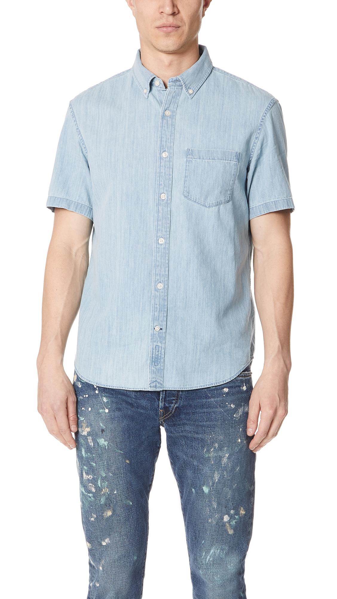 club monaco denim shirt