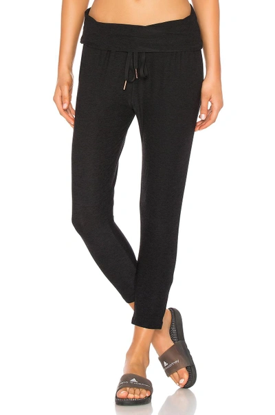 Shop Beyond Yoga Lightweight Midi Sweggings In Black