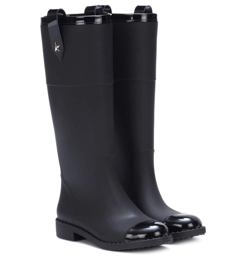 jimmy choo edith rain boots