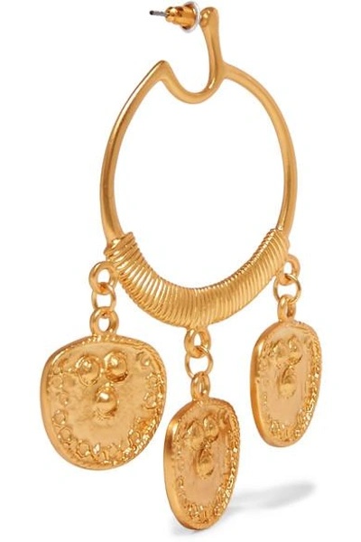 Shop Kenneth Jay Lane Gold-plated Earrings