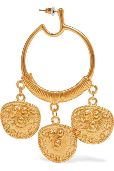 Shop Kenneth Jay Lane Gold-plated Earrings