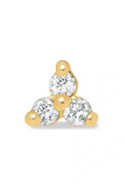 Shop Maria Tash Tiny 18-karat Gold Diamond Earring