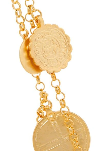 Shop Kenneth Jay Lane Gold-tone Necklace