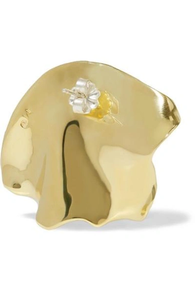 Shop Leigh Miller Padina Gold-tone Earrings