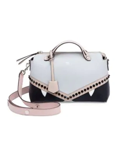 Shop Fendi By The Way Color Block Shoulder Bag In Cloud