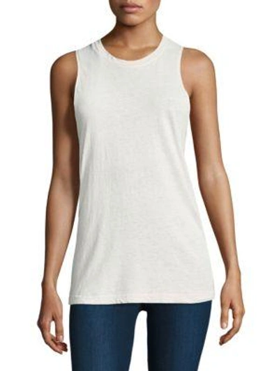 Shop Cotton Citizen Amsterdam Boyfriend Tank Top In Bone