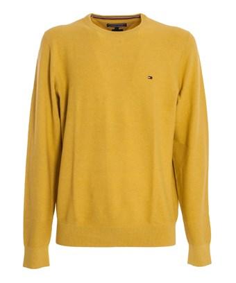 hilfiger yellow sweater