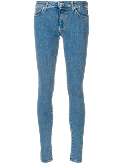 Shop Off-white Printed Skinny Jeans