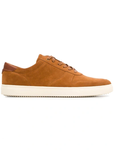Shop Clae Gregory Low-top Sneakers - Brown