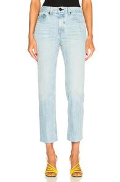 Shop Rag & Bone /jean High Rise Ankle Straight In Nelly