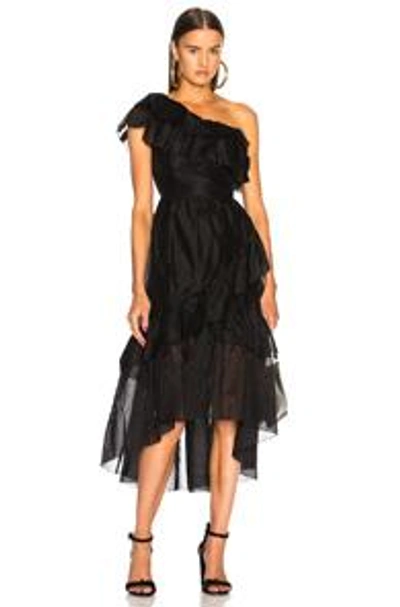 Shop Ulla Johnson Clemente Dress In Black