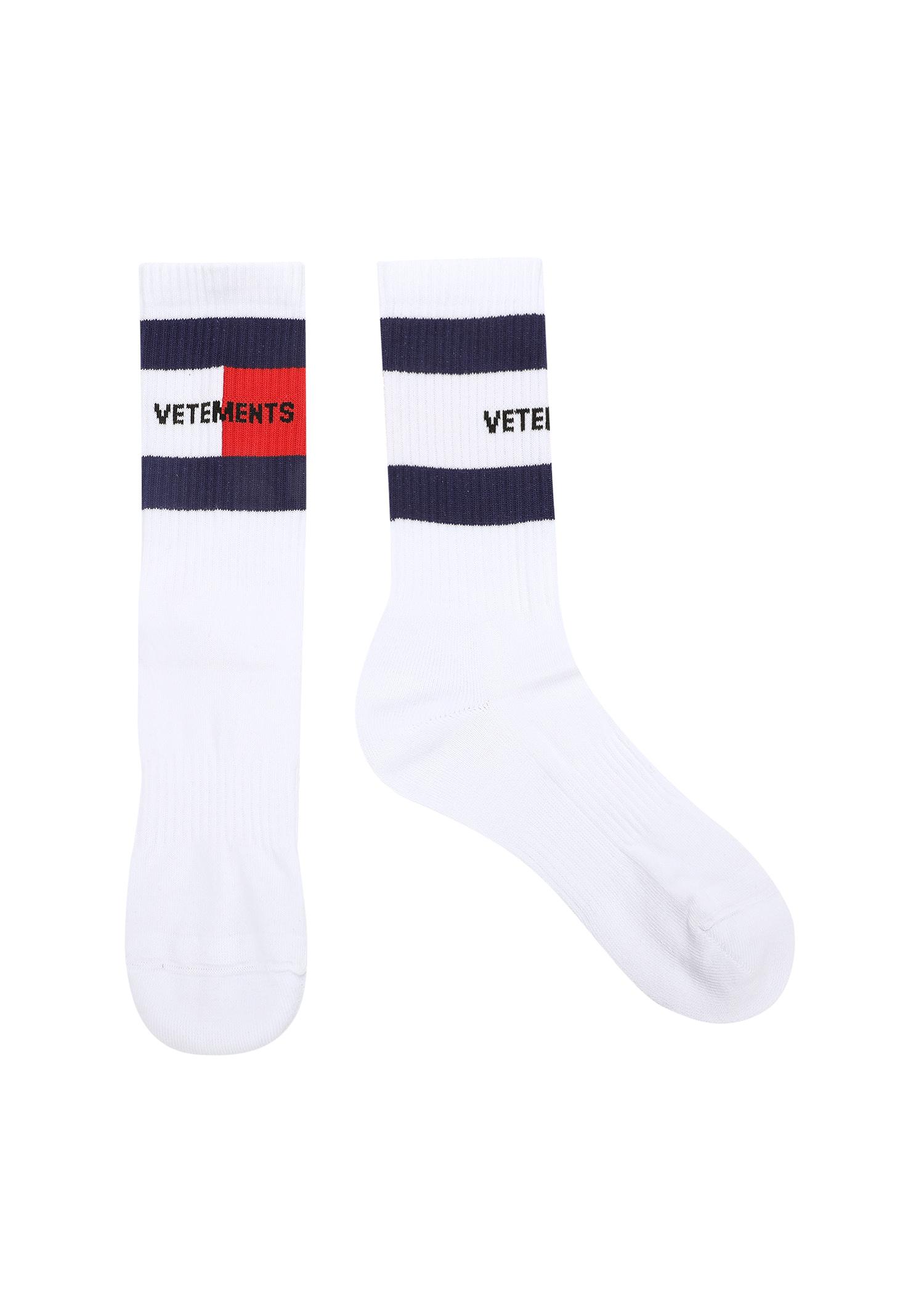 Vetements Tommy Hilfiger Socks In White | ModeSens