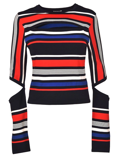 Tommyxgigi Tommy Hilfiger X Gigi Hadid Cutout Striped Sweater In  Multicolour | ModeSens