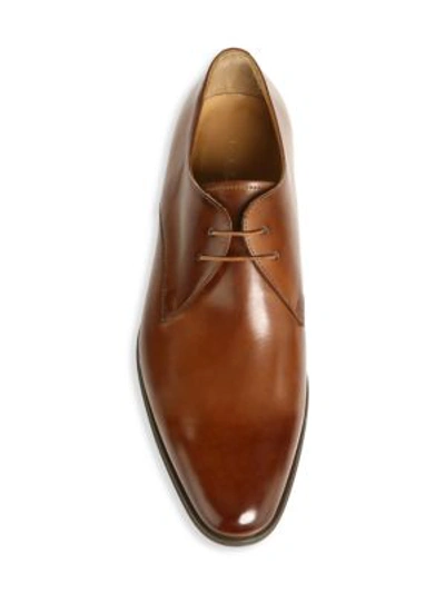 Shop Paul Smith Coney Leather Dress Shoes In Tan