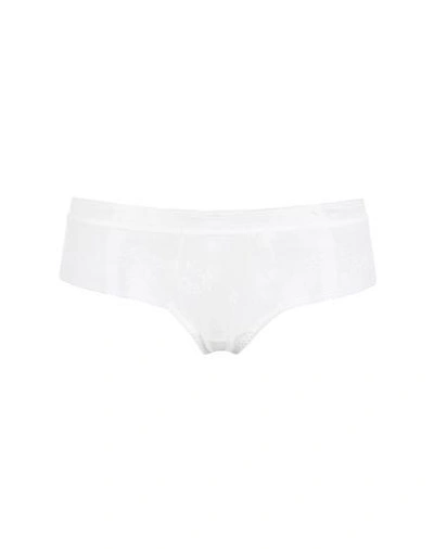 Shop Eberjey Thongs In Ivory