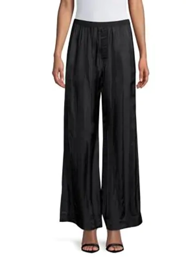 Shop Marc Jacobs Wide-leg Pants In Black