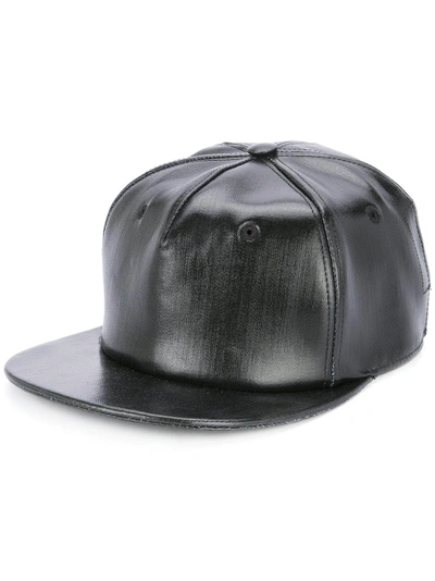 Shop Rick Owens Drkshdw Panelled Cap - Black
