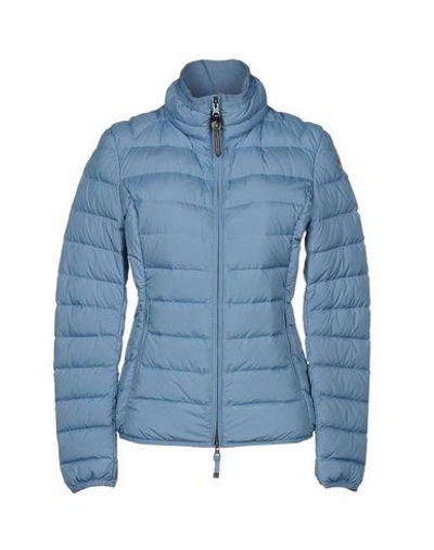 Shop Parajumpers Down Jacket In Pastel Blue