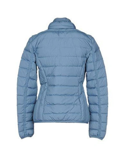 Parajumpers Down Jacket In Pastel Blue