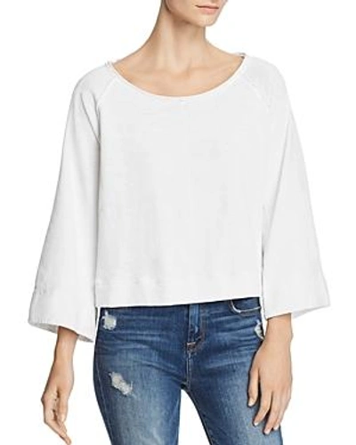 Shop Splendid Raglan Sleeve Tee In Paper