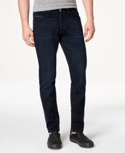 Shop Calvin Klein Jeans Est.1978 Men's Slim Straight Fit Stretch Jeans In March Blue