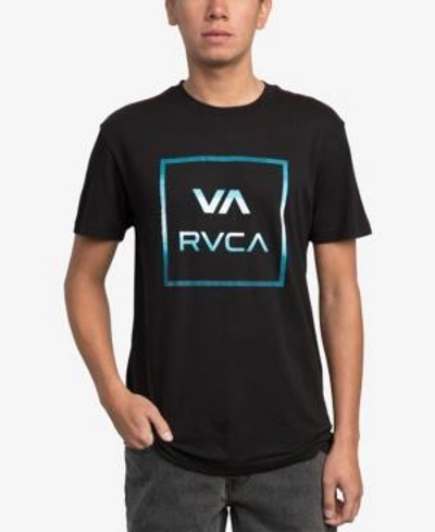 Shop Rvca Men's Va Fill Up T-shirt In Black