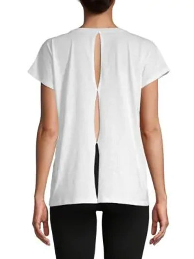 Shop X By Gottex Lazy Day Short-sleeve Top In Black