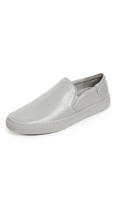 Shop House Of Future Original Slip On Sneakers In Cool Grey/cool Grey