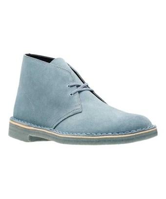 clarks desert boot blue grey
