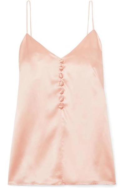 Shop Hillier Bartley Silk-satin Camisole In Baby Pink
