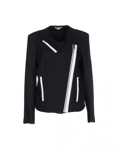 Shop Helmut Lang Jackets In Black