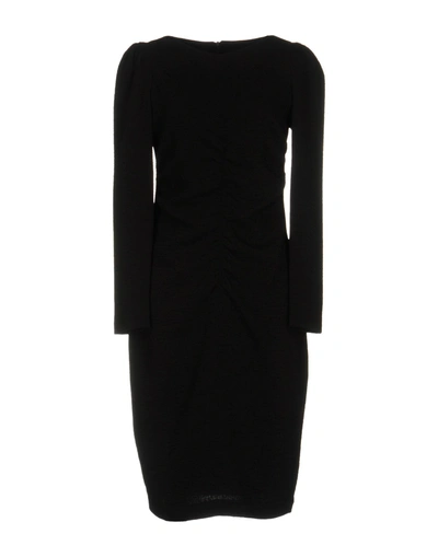 Shop Intropia Knee-length Dress In Black