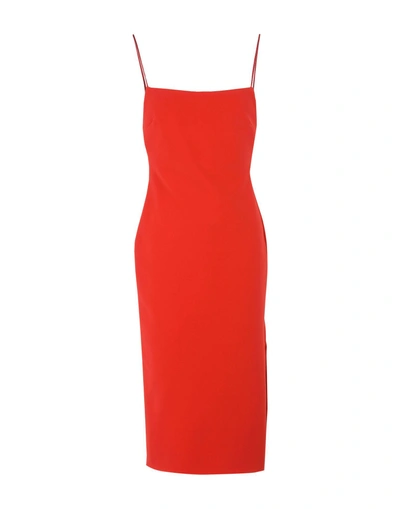 Shop Bec & Bridge Knee-length Dress In Red