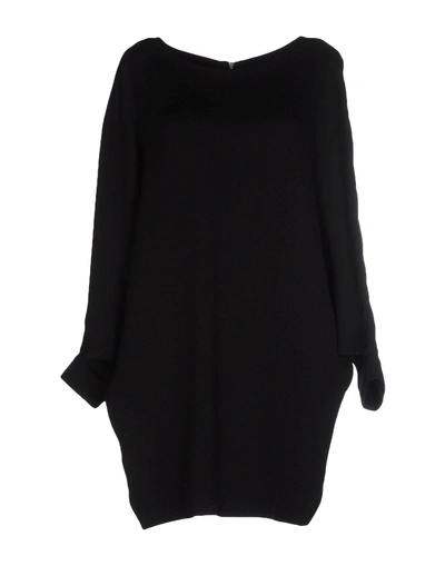 Shop Saint Laurent Short Dress In Black