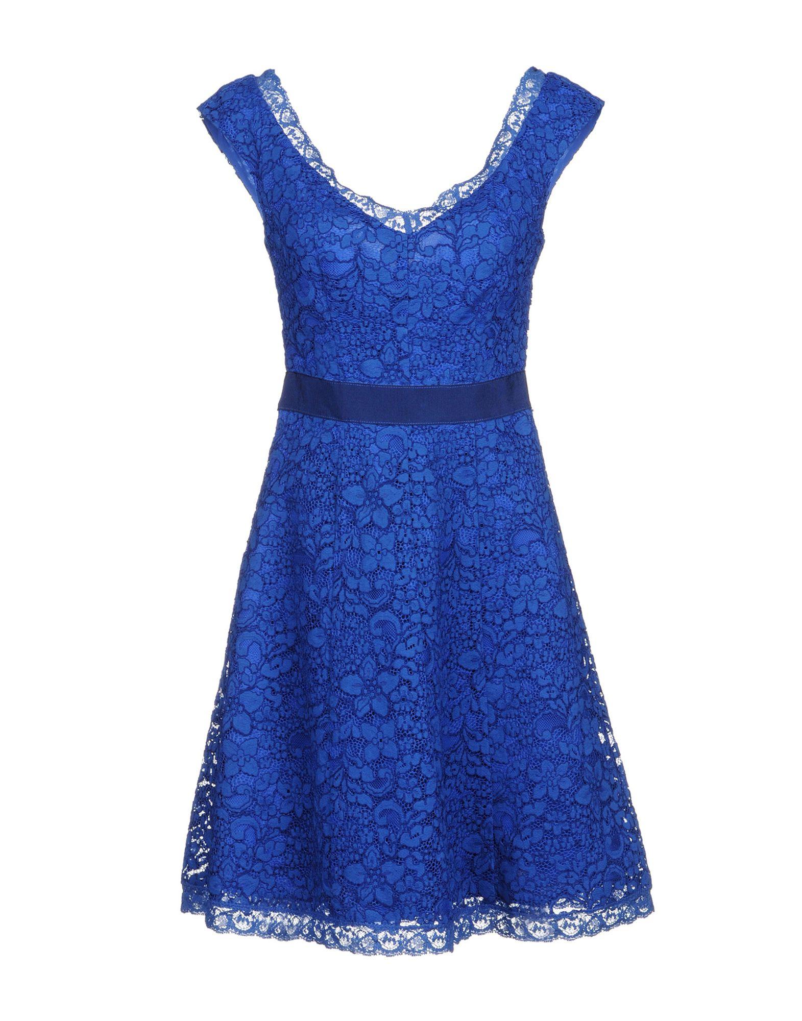 Liu •jo Short Dress In Blue | ModeSens