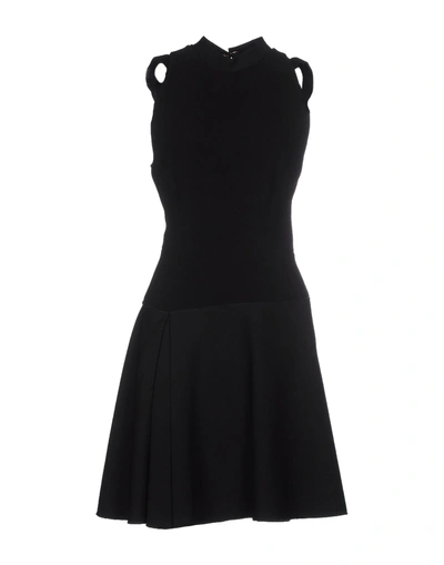 Shop Victoria Beckham Kurzes Kleid In Black