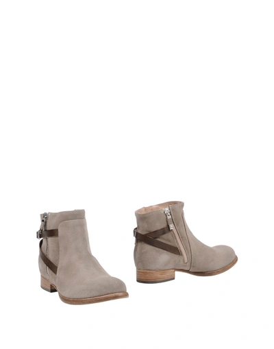 Shop Alberto Fermani Ankle Boot In Grey