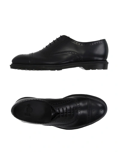 Shop Dr. Martens' Lace-up Shoes In Black