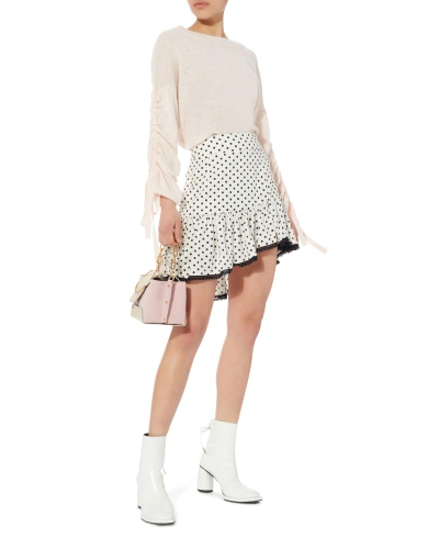Shop Suboo Frill Polka Dot Mini Skirt