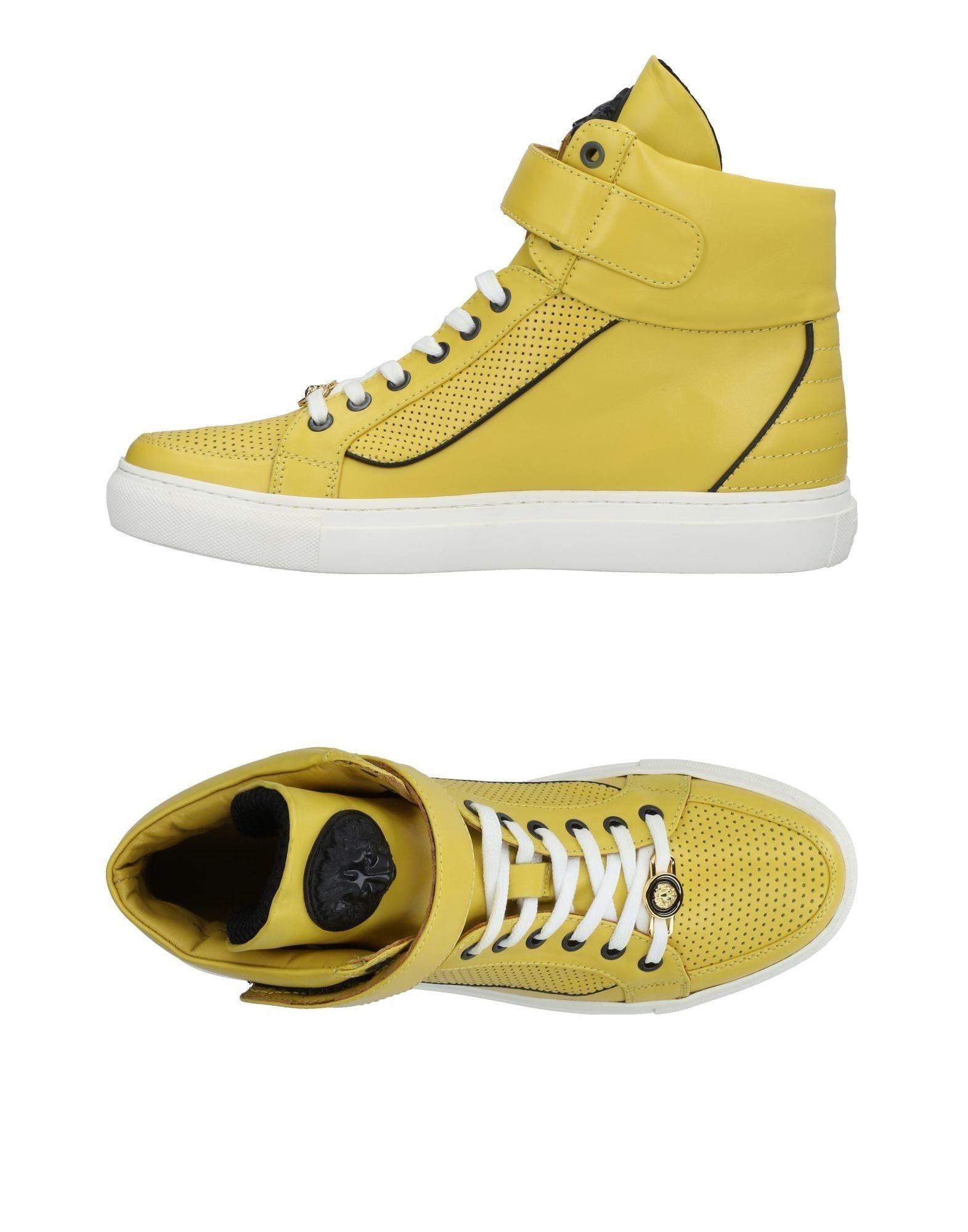 versace yellow sneakers