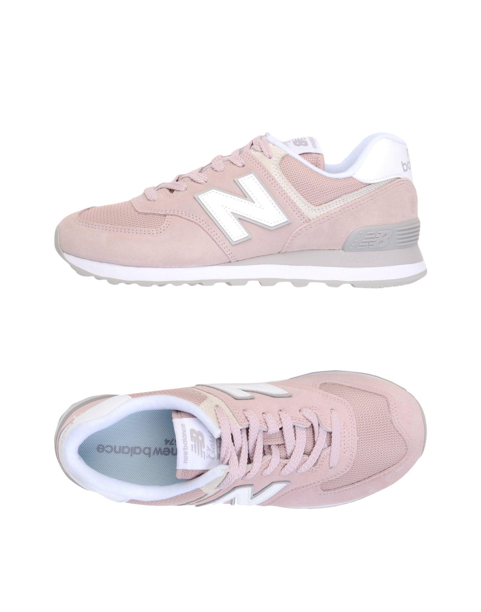 new balance light pink shoes