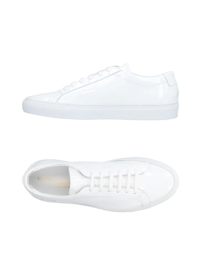 Shop Common Projects Sneakers In White